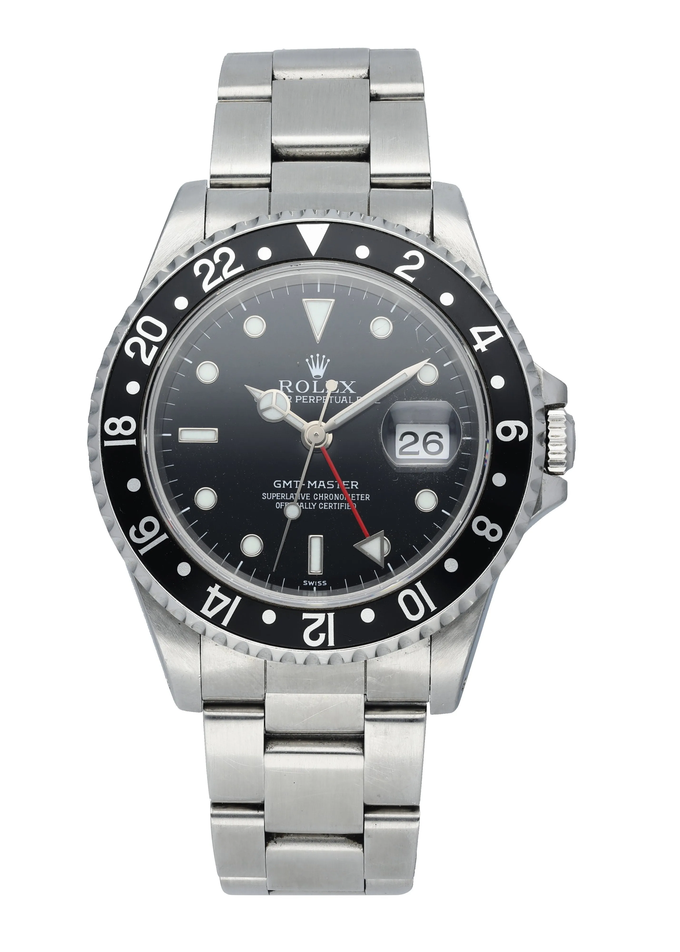 Rolex GMT Master 16700 Men's Watch "Swiss" Dial