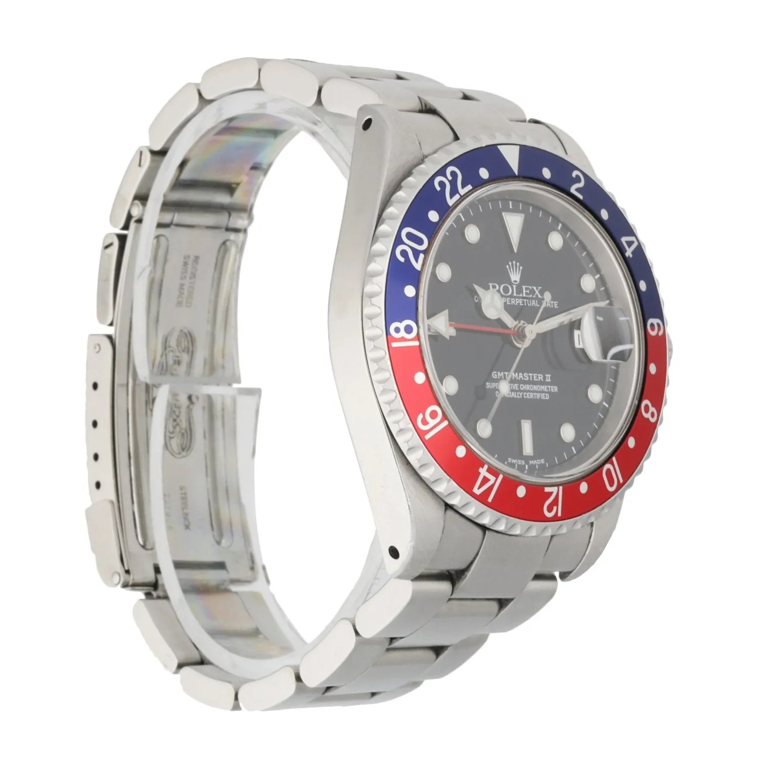 Rolex GMT Master II 16710 Pepsi Bezel Men's Watch