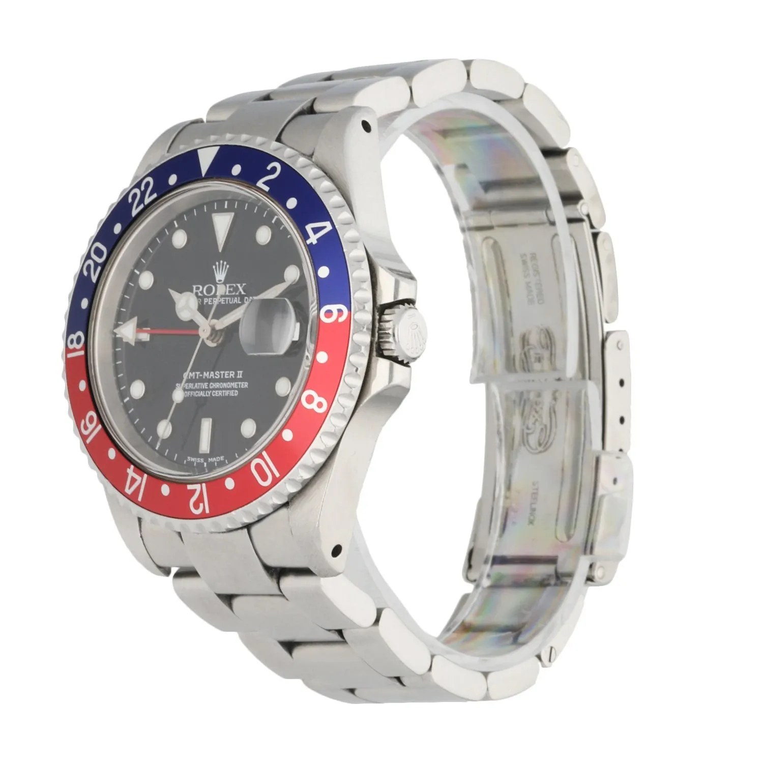 Rolex GMT Master II 16710 Pepsi Bezel Men's Watch