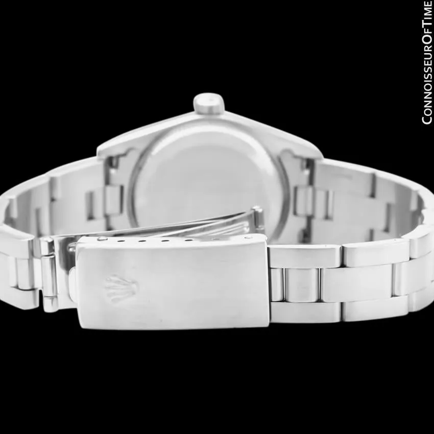 Rolex Ladies Oyster Perpetual No Date, 76080 - Stainless Steel