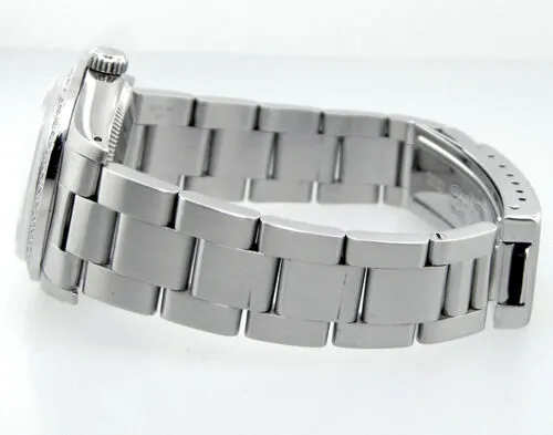 Rolex Lady-Datejust 31mm Stainless Steel Black Diamond Dial & Bezel 68240