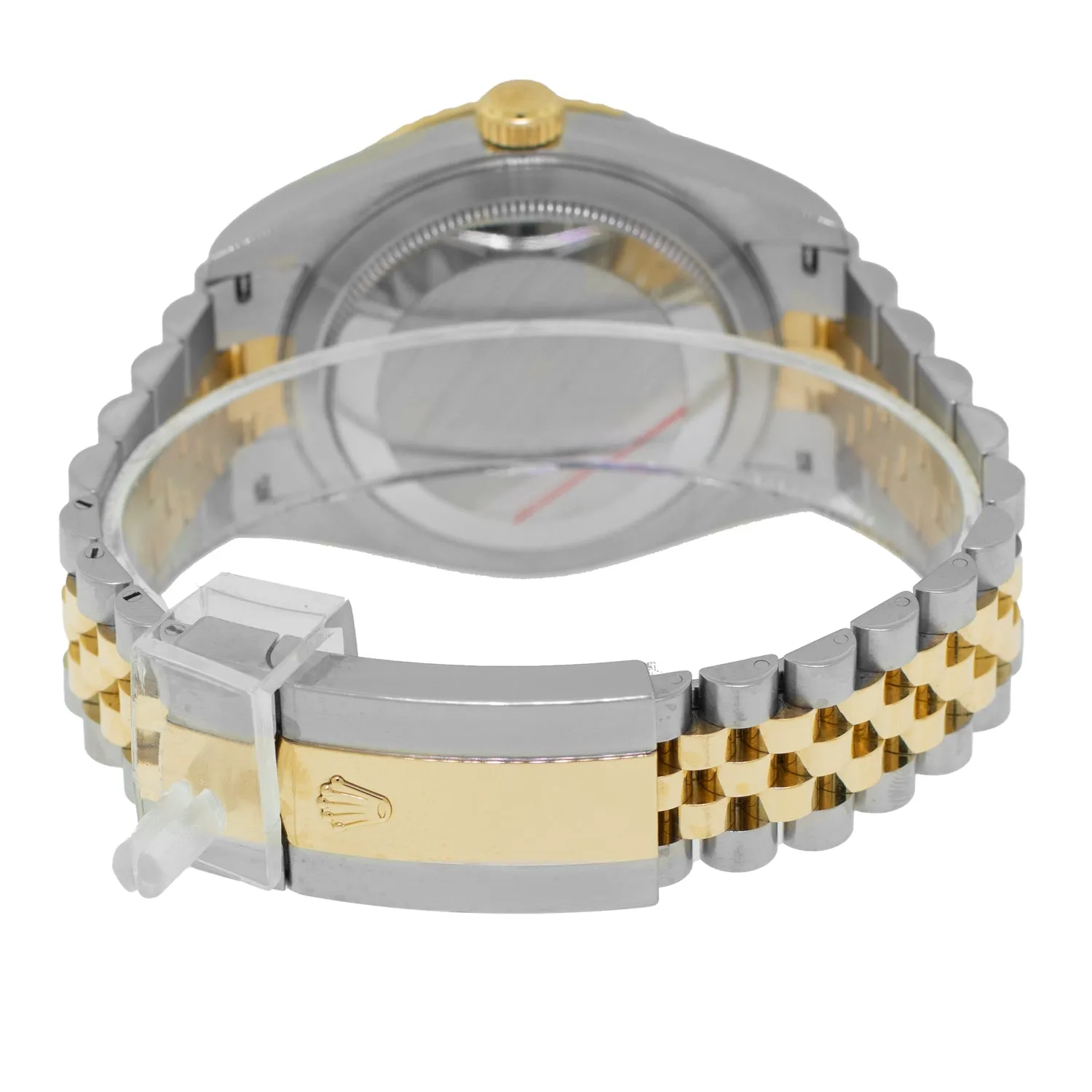 Rolex Sky-Dweller 42mm Yellow Gold & Stainless Steel Champagne Index Dial Fluted Bezel 336933