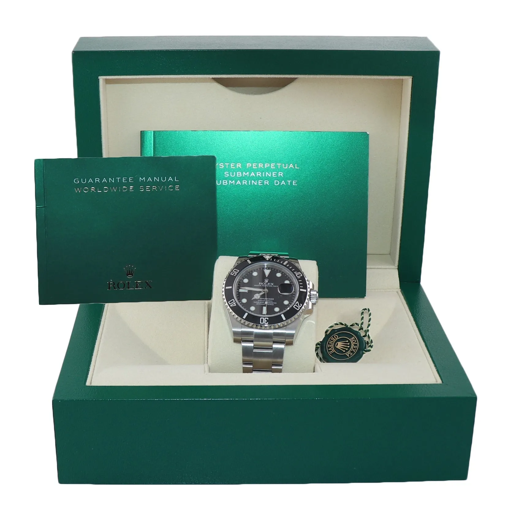 Rolex Submariner Date 116610 Steel Black Ceramic Bezel 40mm Watch Box