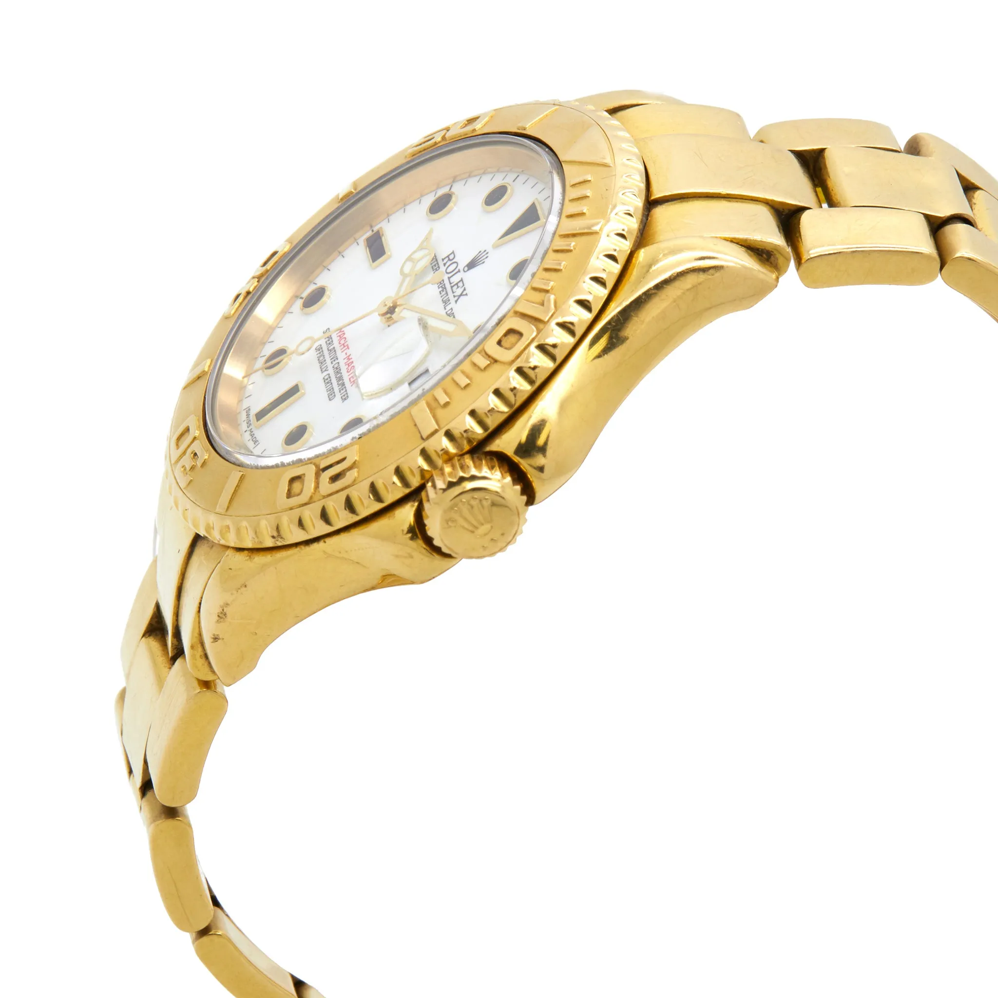 Rolex Yacht-Master 16628 White Dial Automatic  Men's Watch