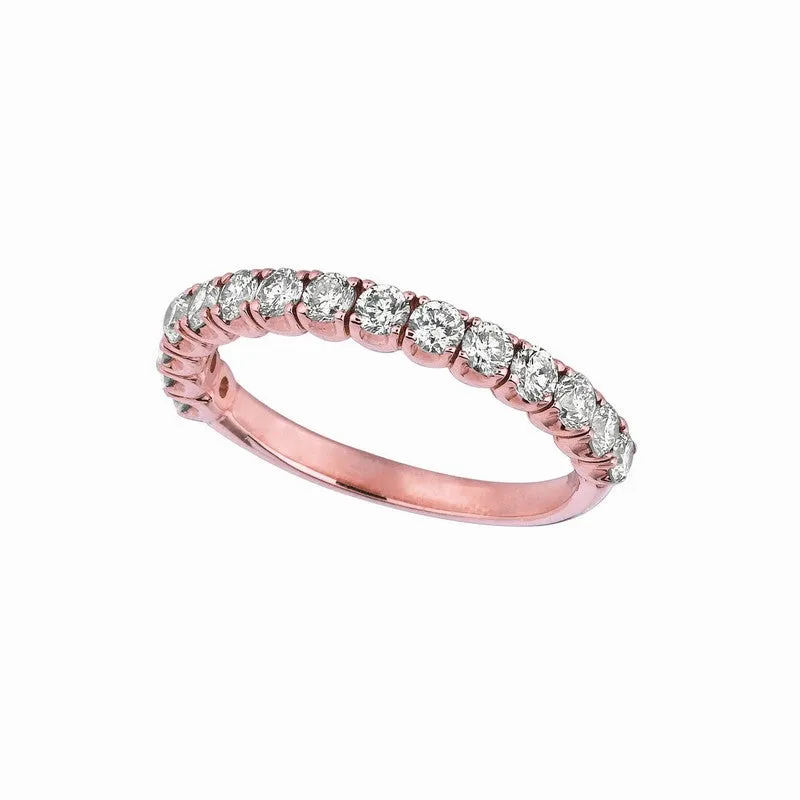 ROSE GOLD DIAMOND RING 14K GOLD (1 CTW)