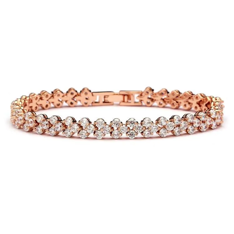 Rose Gold Tennis Bracelet