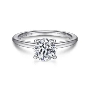Round Diamond Solitaire Engagement Ring Mounting