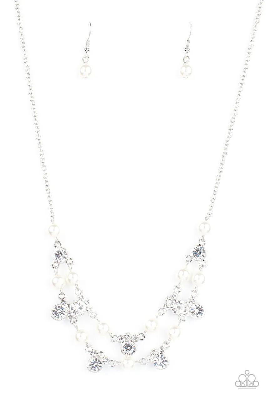 Royal Announcement White Paparazzi Necklace