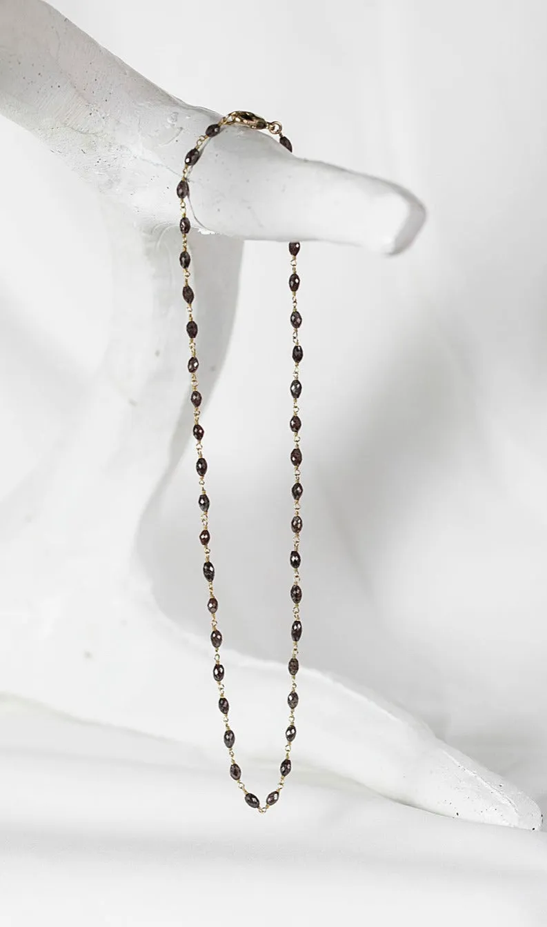 RUBY CHAIN NECKLACE