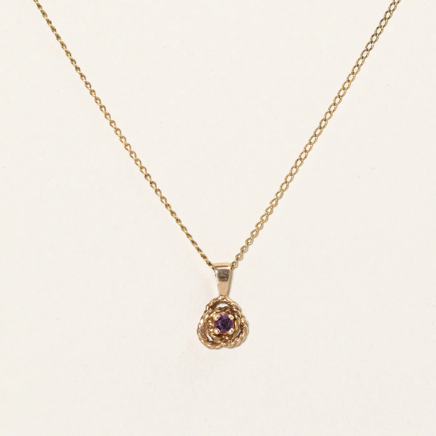 Ruby Pendant & Necklace | 16" | 0.17ct |