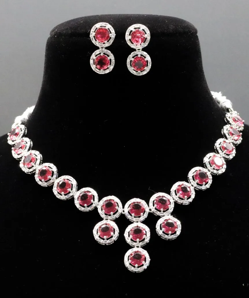 Sahera AD Necklace Set
