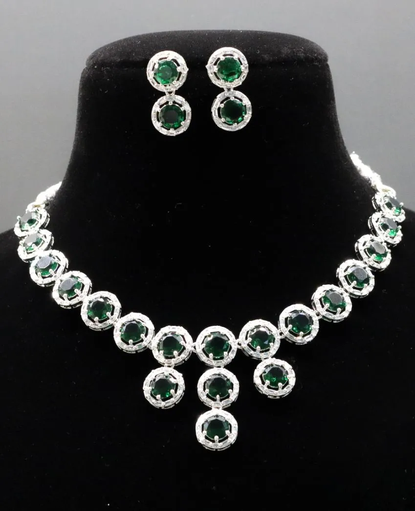Sahera AD Necklace Set
