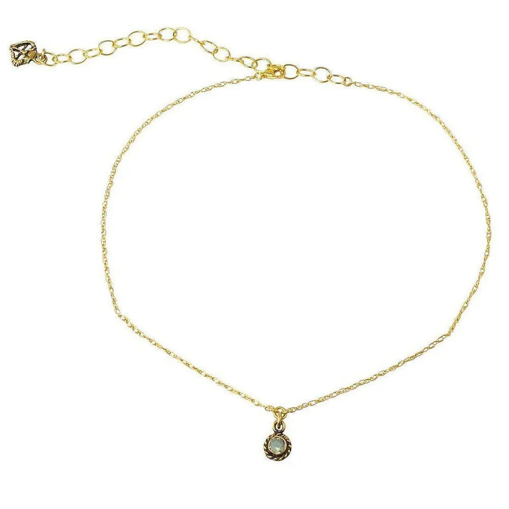 Santa Monica Single Crystal Choker