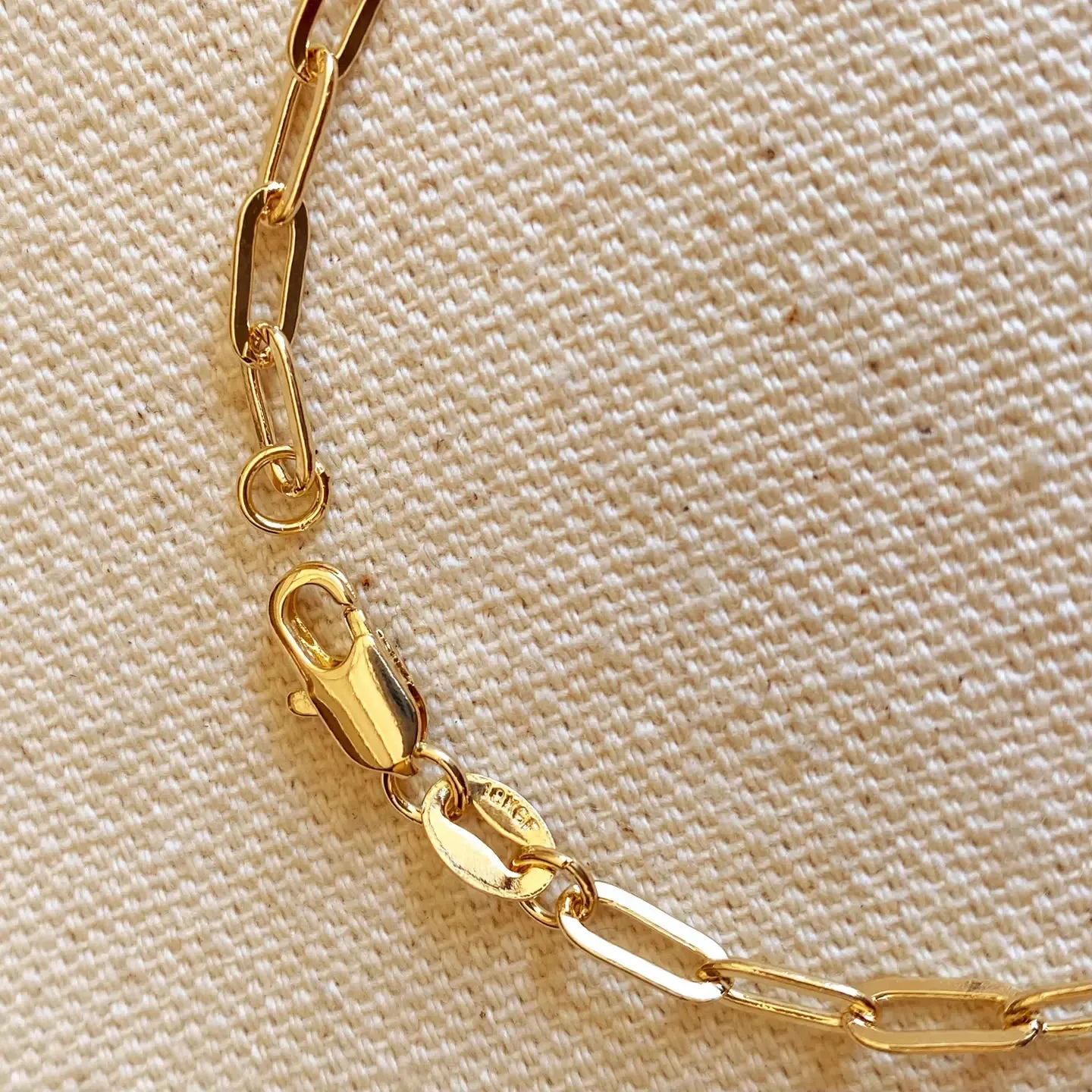 Short Link Paperclip Bracelet