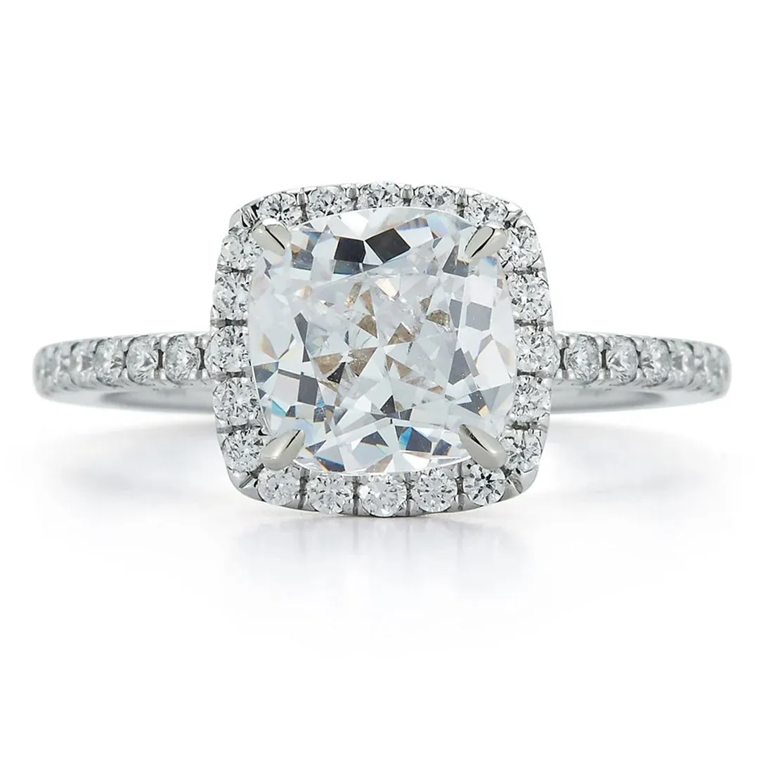 Signature Pave Diamond Engagement Ring