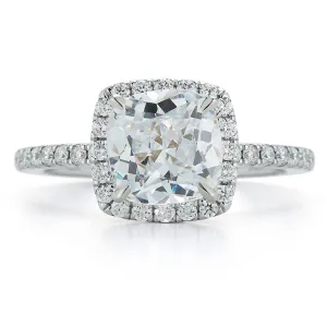 Signature Pave Diamond Engagement Ring