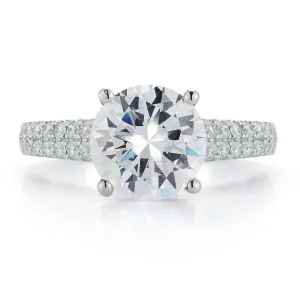 Signature Pave Diamond Engagement Ring