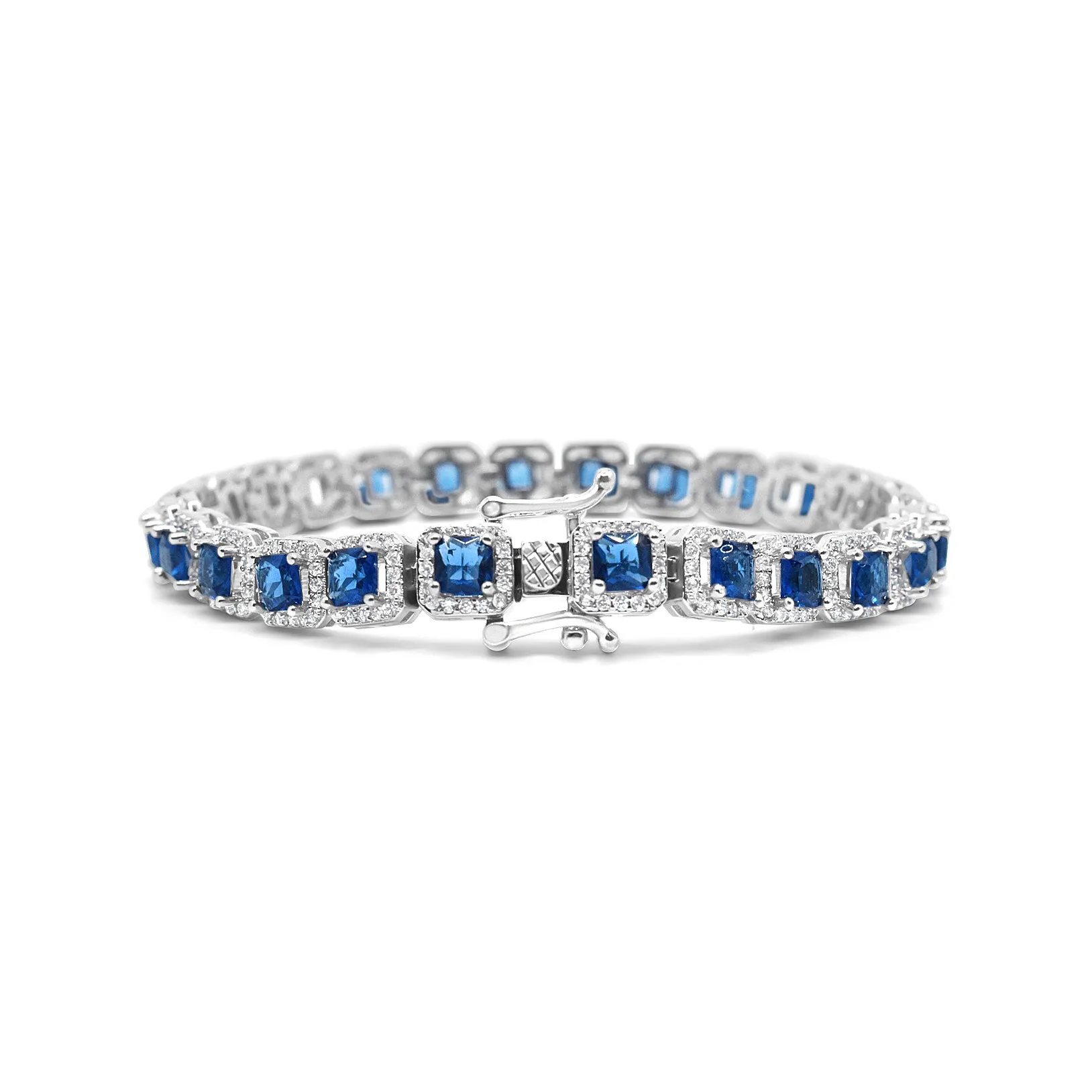 Square Tennis Bracelet