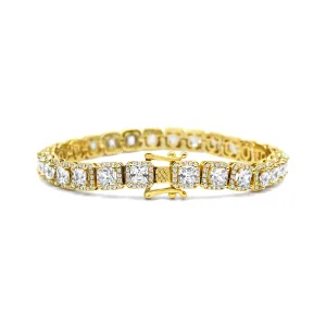 Square Tennis Bracelet