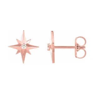 Star Diamond Earrings