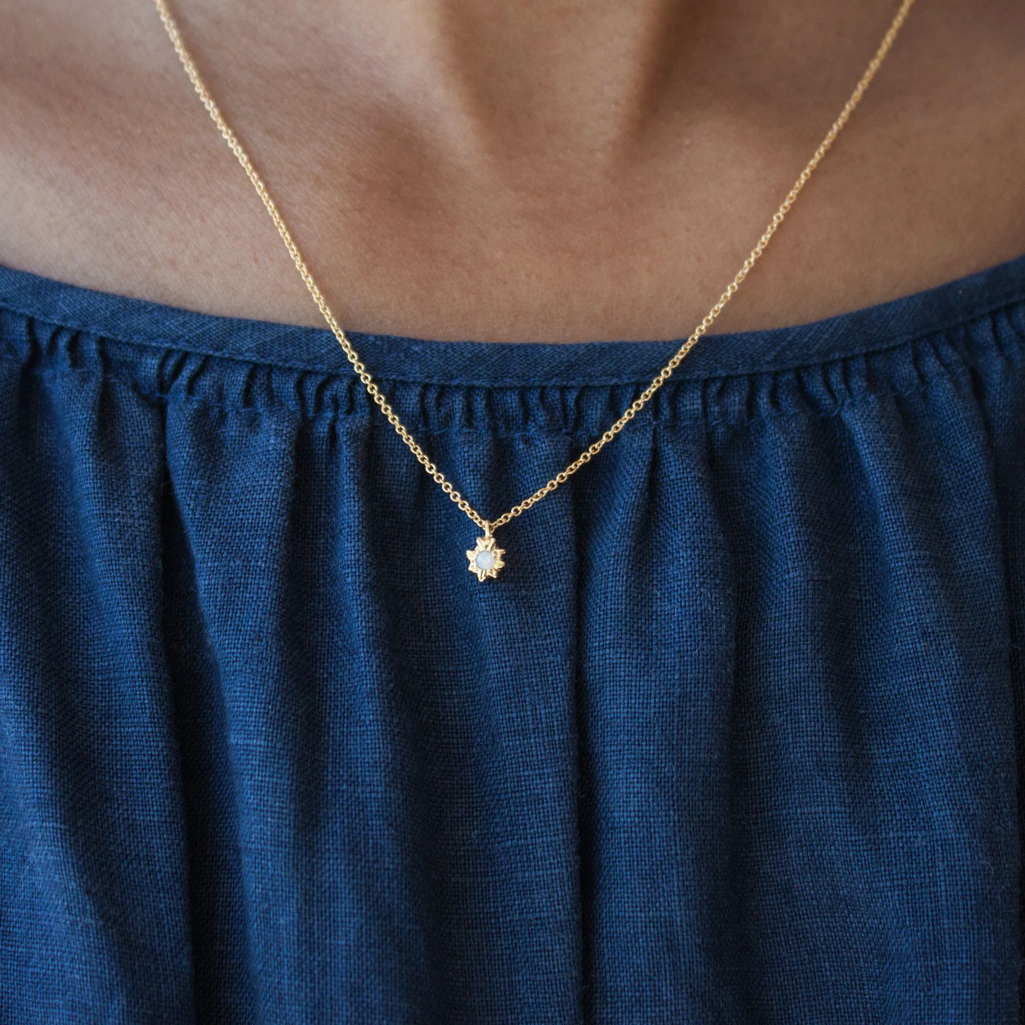 Starry Topaz Necklace