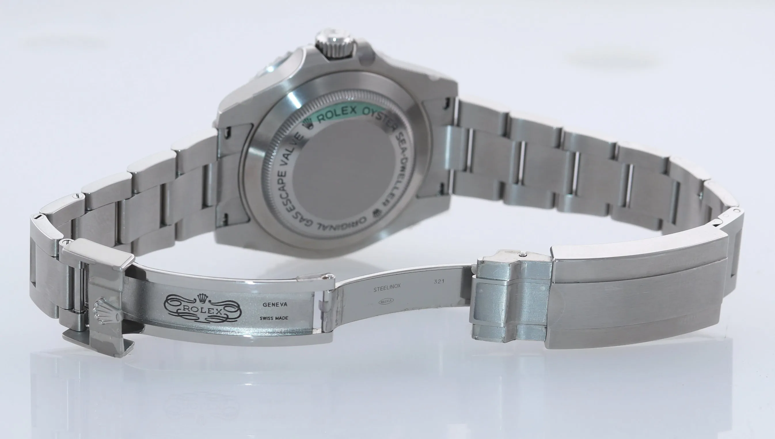 STICKERS NEW 2016 Rolex Sea-Dweller 4000 SD4K 116600 Steel Black Ceramic Watch