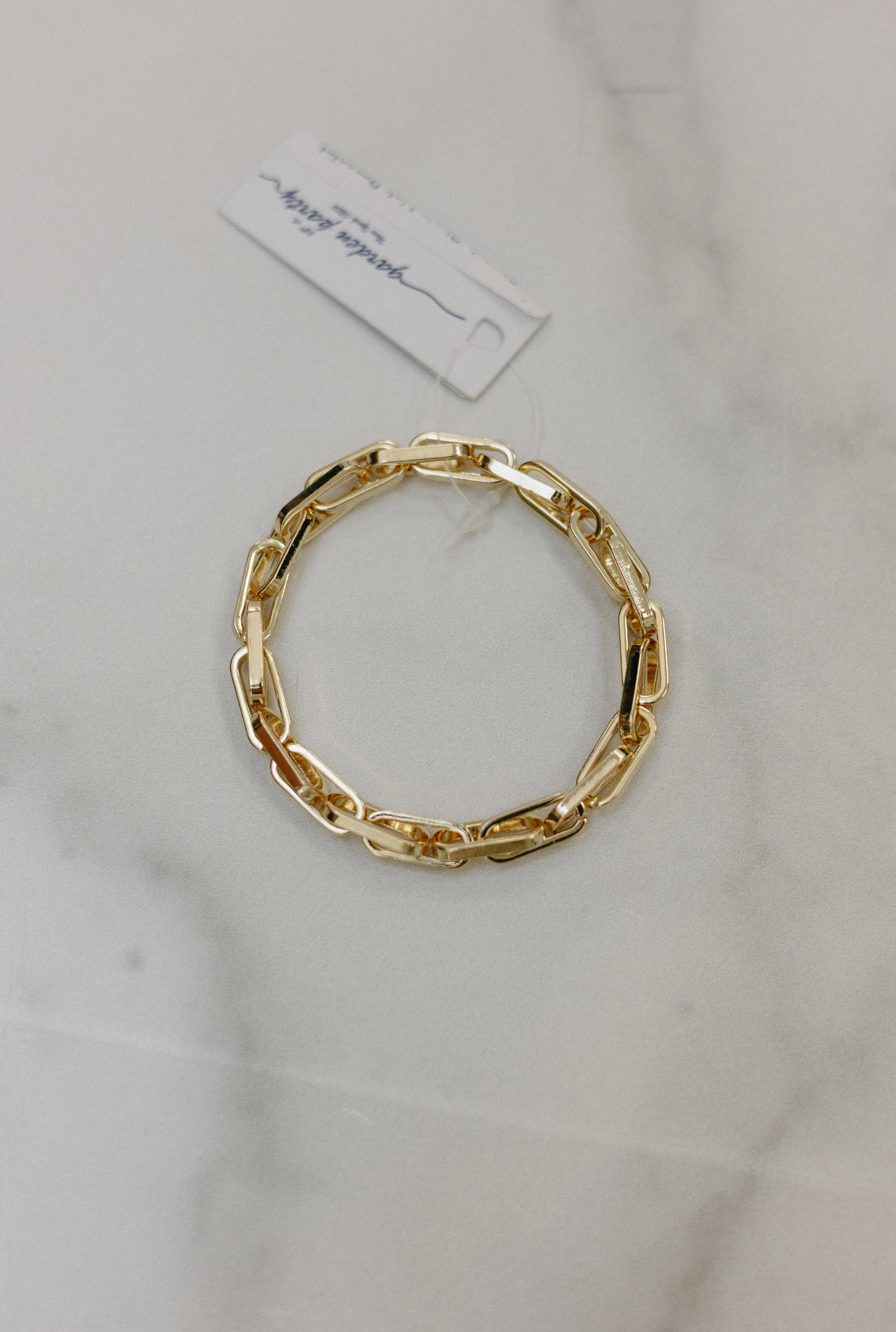 Stretch Chain Link Bracelet
