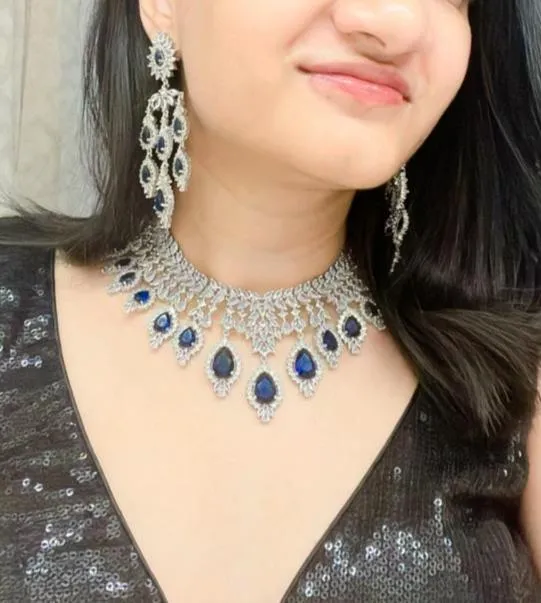 Suramya AD Necklace Set