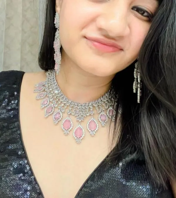 Suramya AD Necklace Set