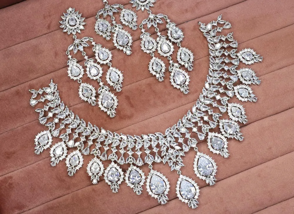 Suramya AD Necklace Set