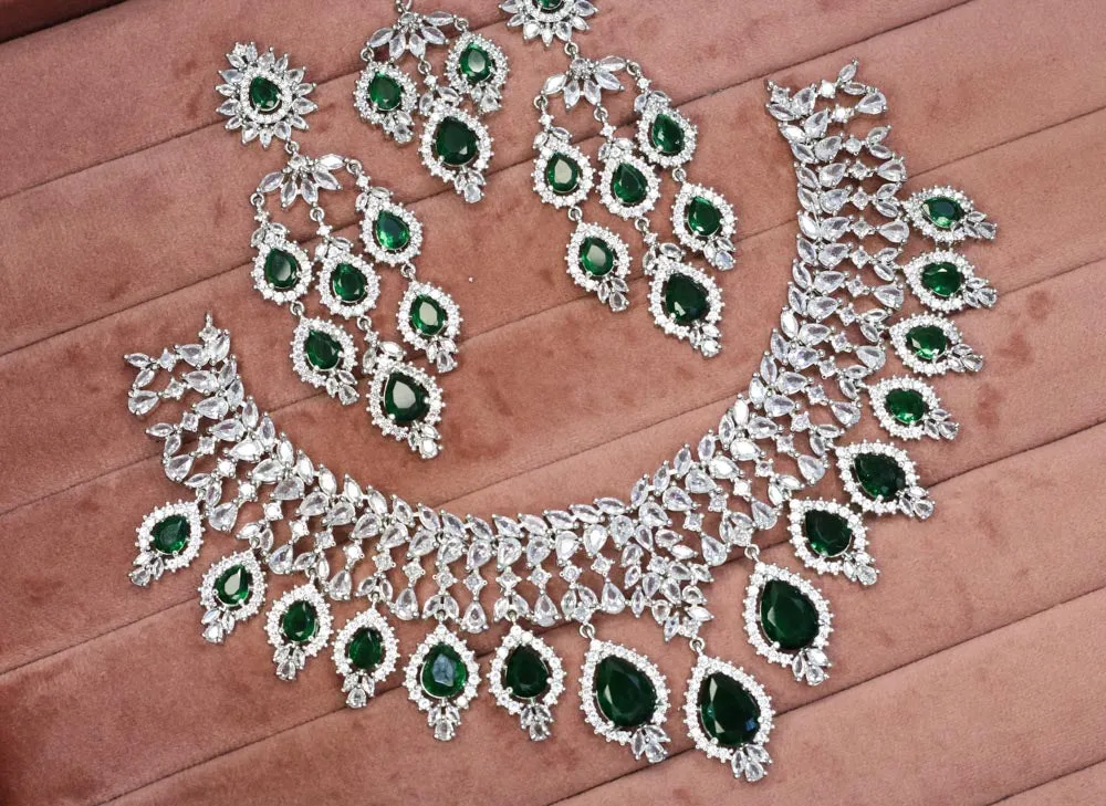 Suramya AD Necklace Set