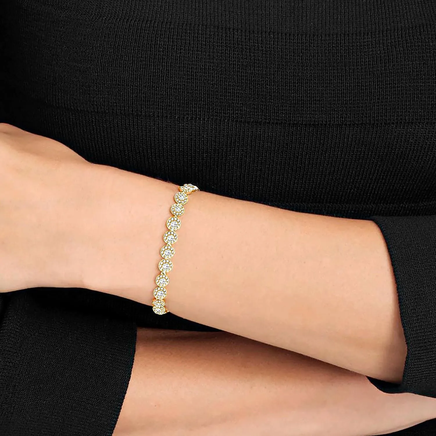 Swarovski Una Angelic Crystal Tennis Bracelet Collection