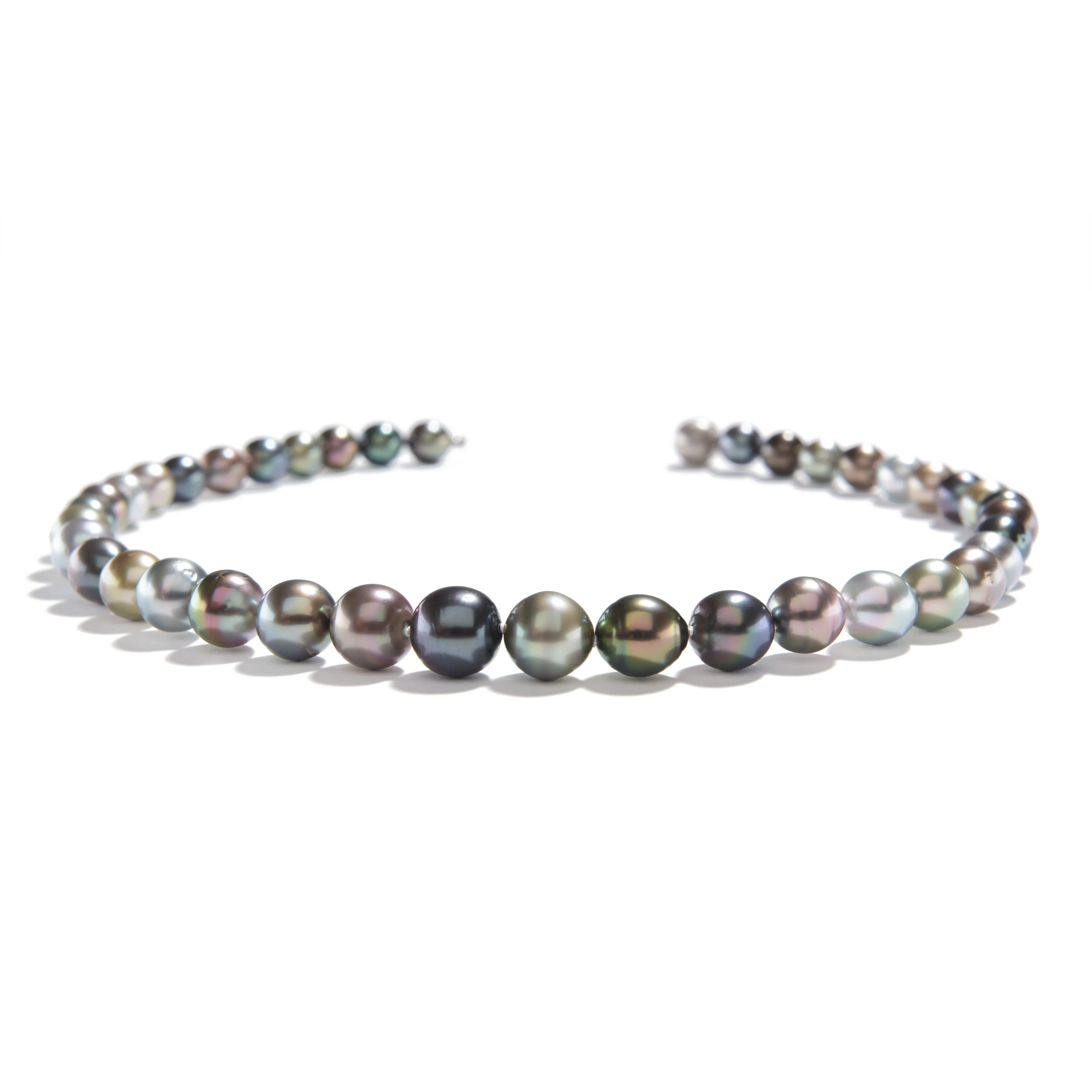 Tahitian Pearl Necklace with Clasp