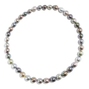 Tahitian Pearl Necklace with Clasp
