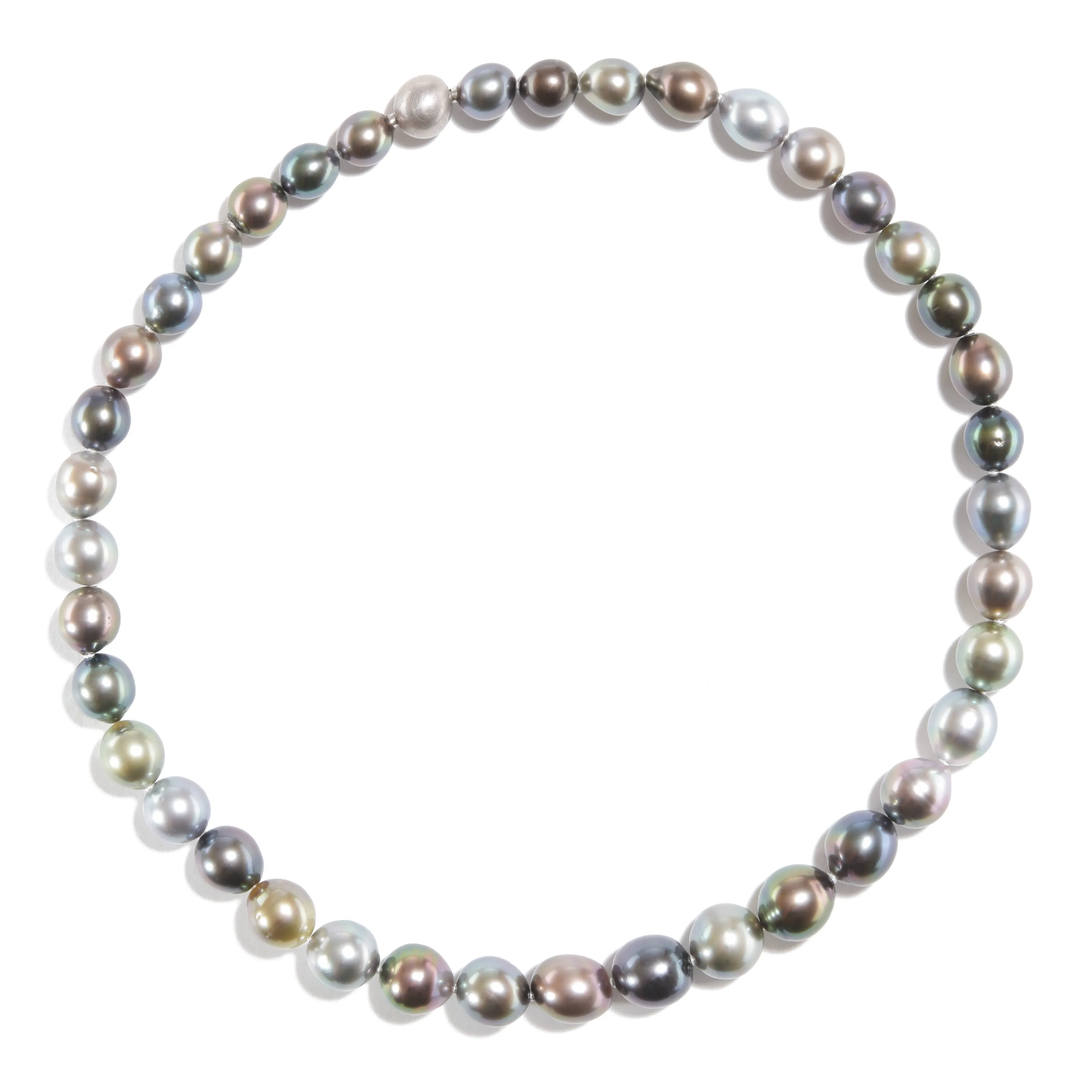 Tahitian Pearl Necklace with Clasp