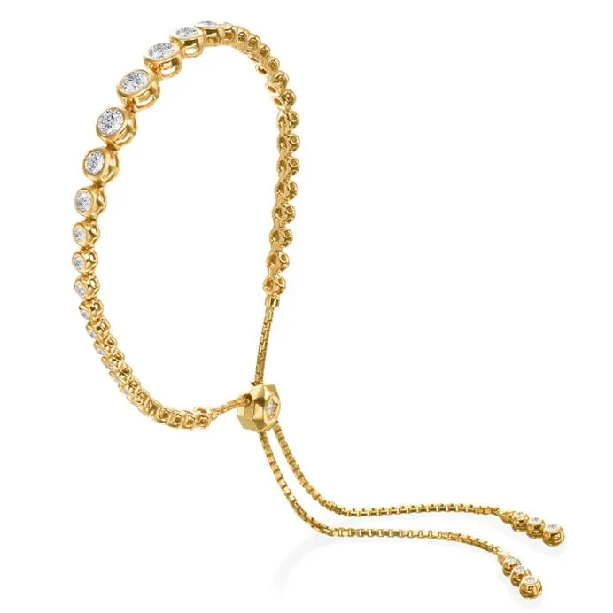 Tassel Tennis Graduating Bracelet: Large