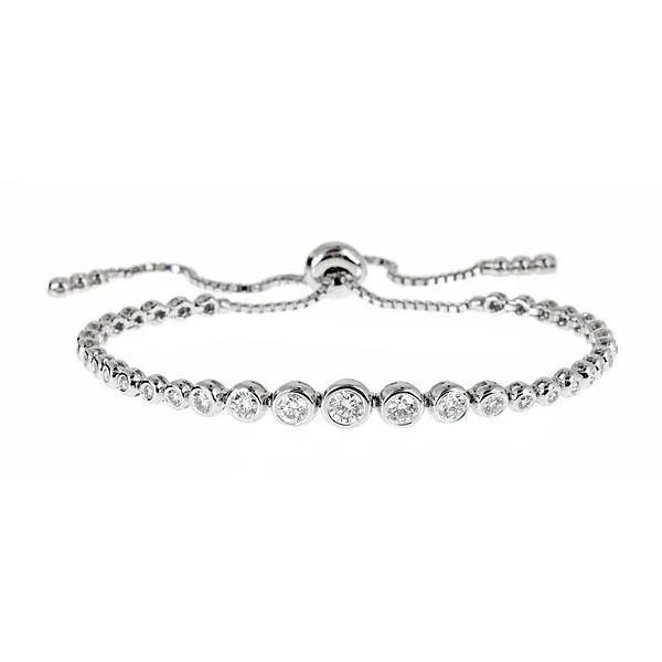 Tassel Tennis Graduating Bracelet: Large