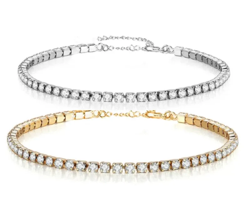 Tennis Bracelet - Adjustable