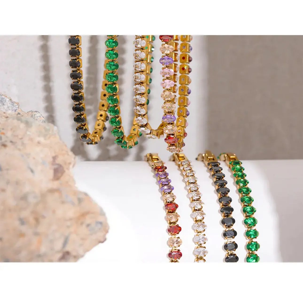 Tennis Chain Bracelet | Erika Williner Designs