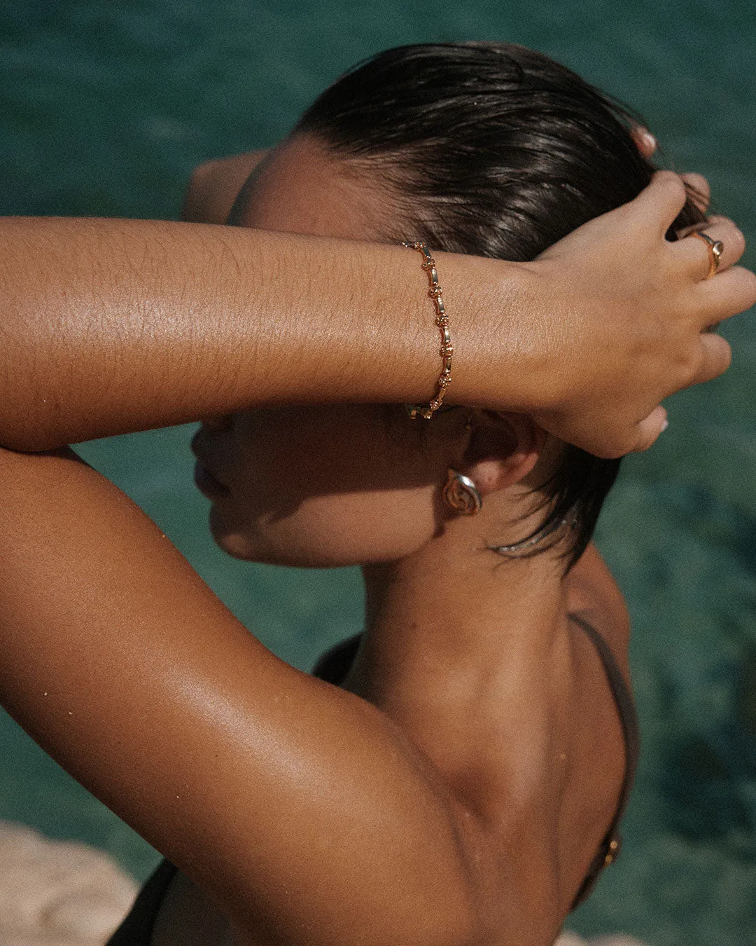 The Coquille Tennis Bracelet