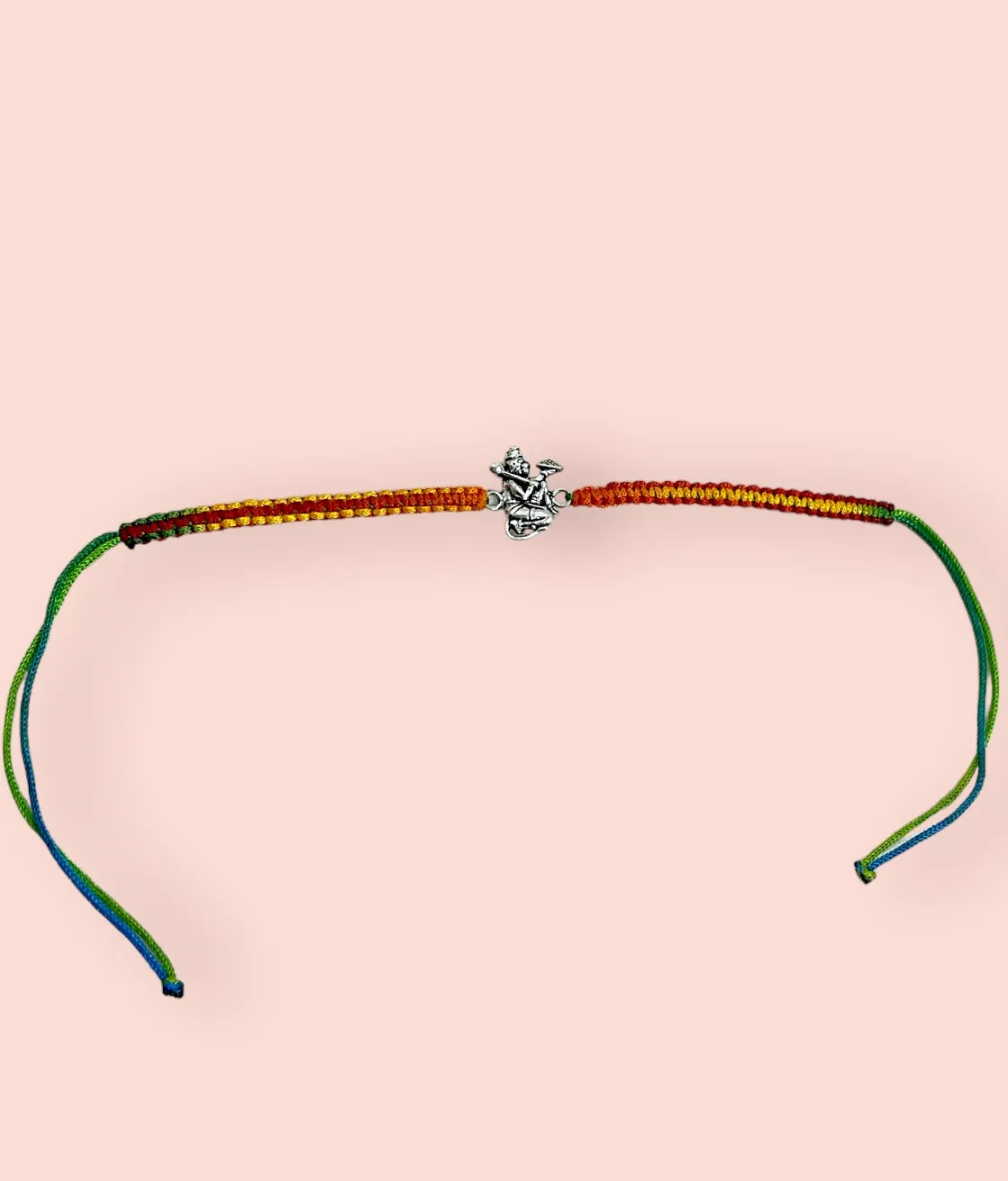 The Hanuman Silver Rakhi