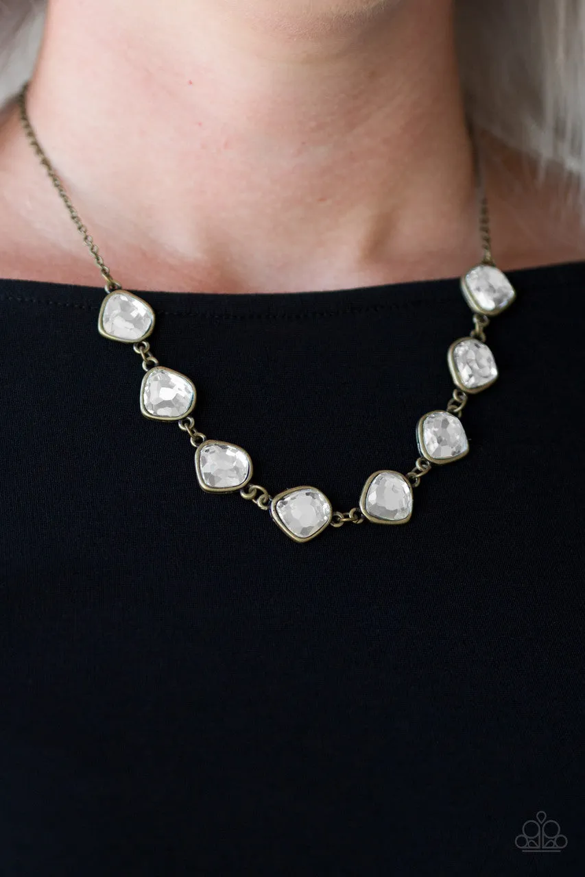 The Imperfectionist Brass Paparazzi Necklace