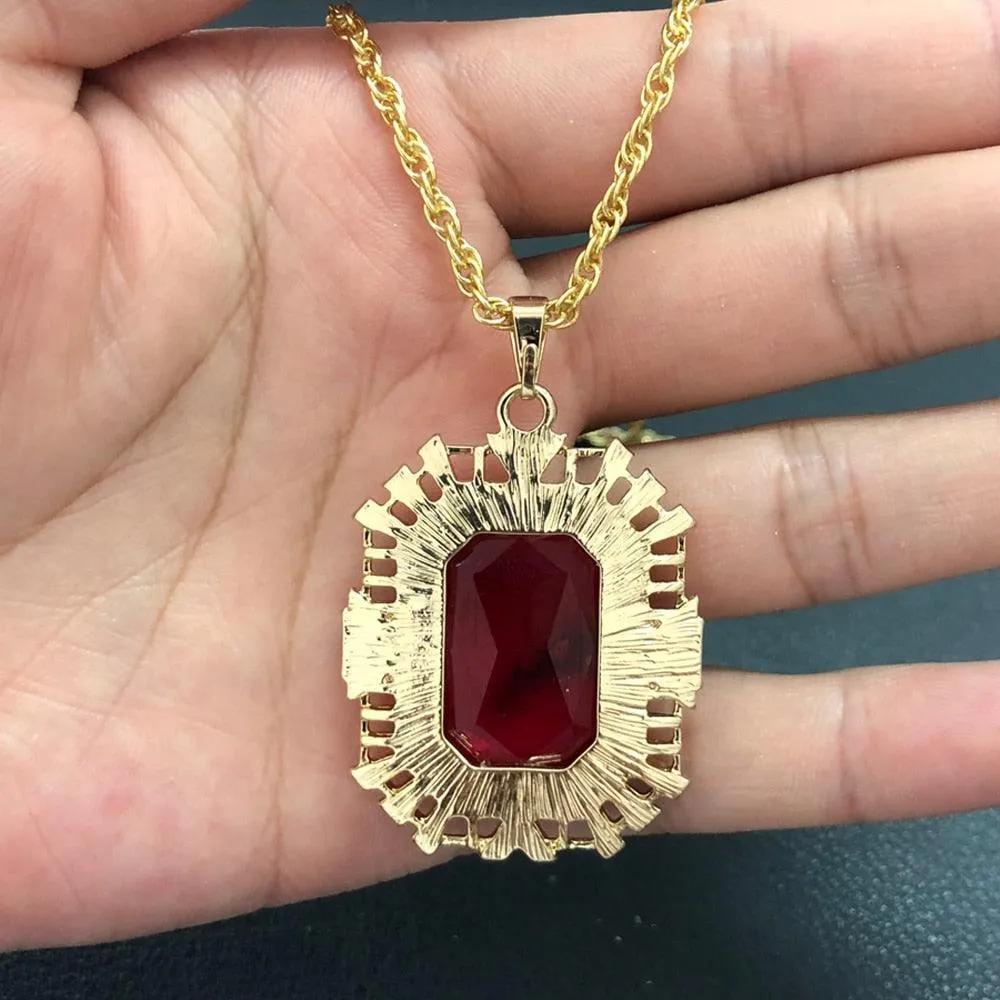 The Sandman Ruby Necklace
