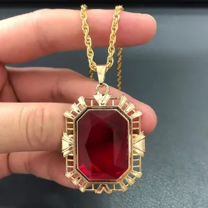 The Sandman Ruby Necklace