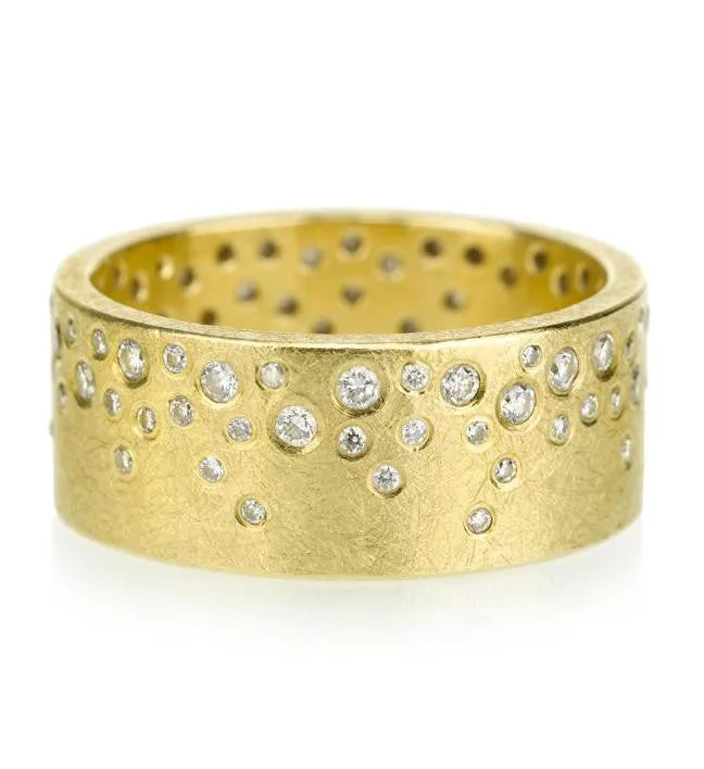 Todd Reed Wide Diamond Band
