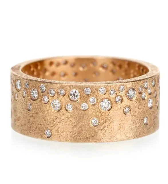 Todd Reed Wide Diamond Band