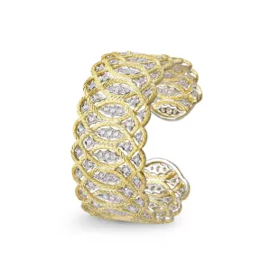 Étoilée 18K Yellow & White Gold Diamond Bracelet