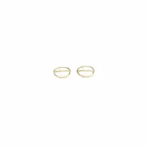 Trace Earrings - Oval