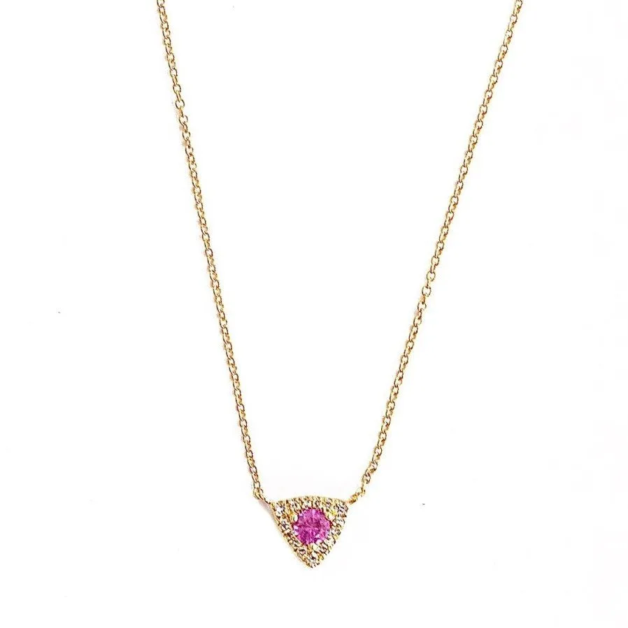 Trifecta Ruby Necklace