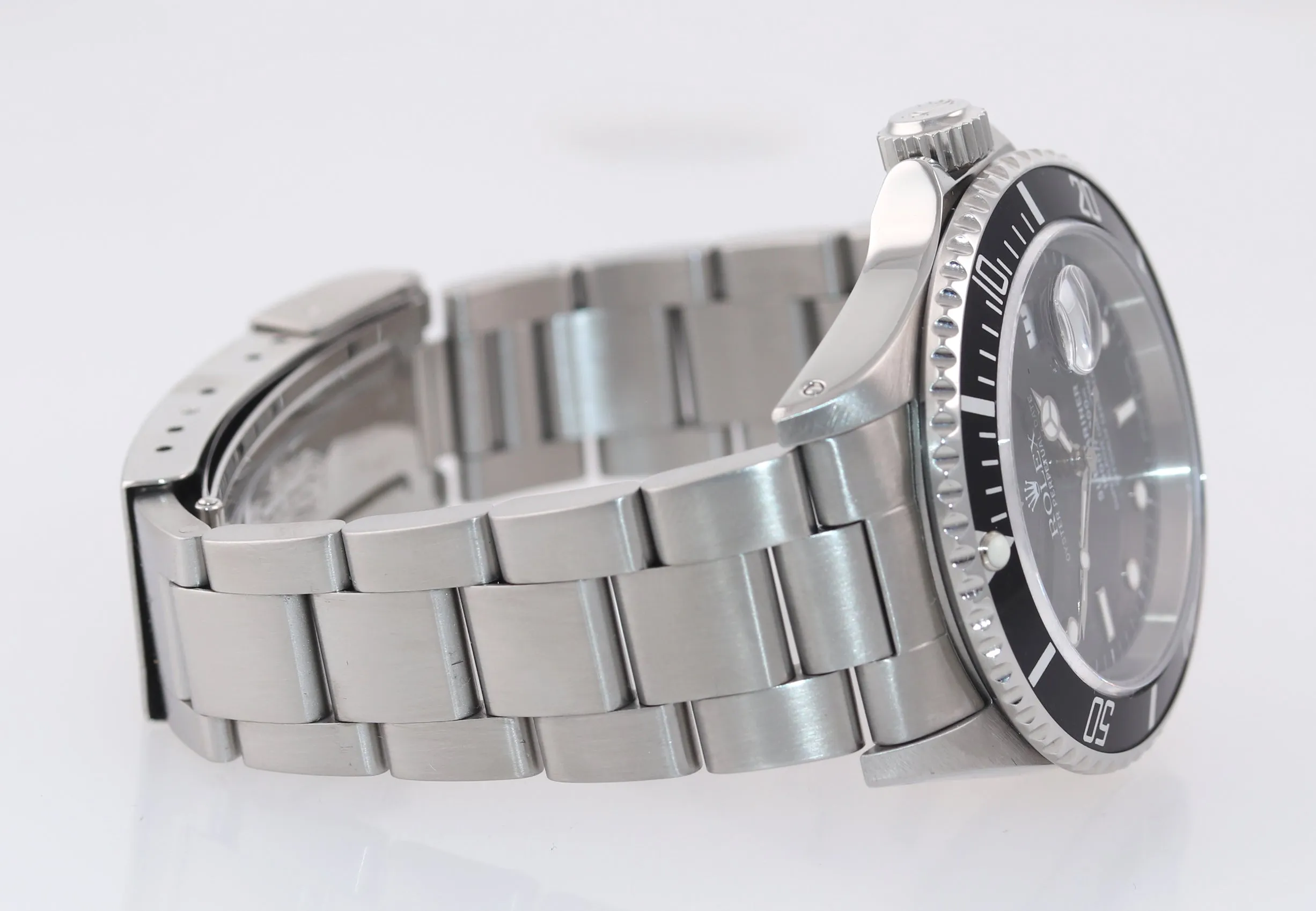 TRITIUM Rolex Submariner 16610 40MM Steel Black Date pre ceramic 40mm Watch Box